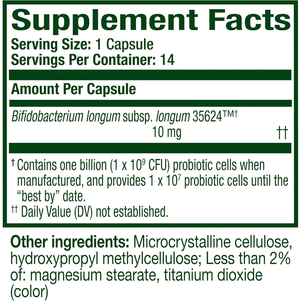 Align Probiotic, 24/7 Digestive Support*§, Probiotics for Women and Men, Probiotics for Digestive Health, Men and Womens Probiotic Capsules Help Relieve Occasional Bloating & Gas*, 14 Capsules