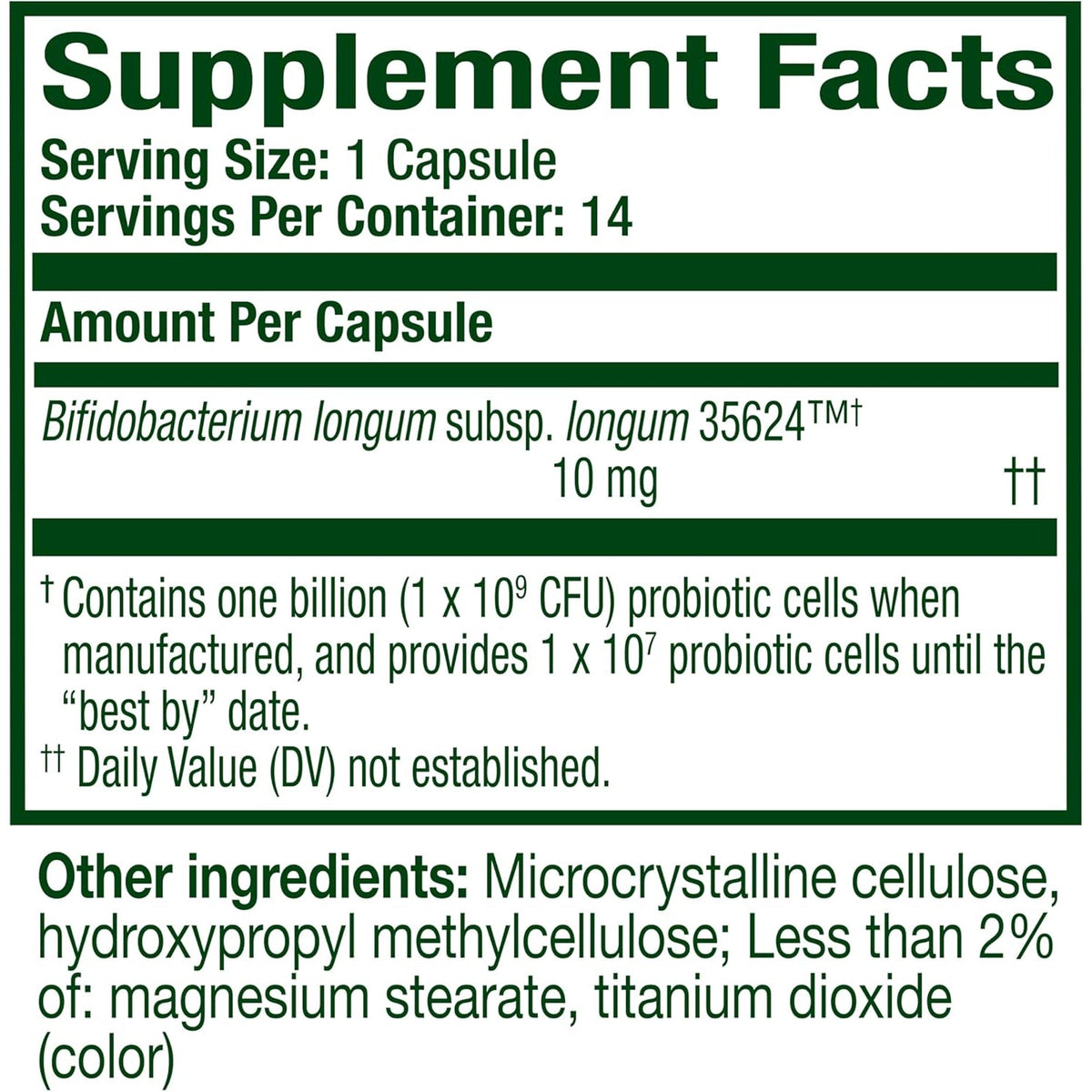 Align Probiotic, 24/7 Digestive Support*§, Probiotics for Women and Men, Probiotics for Digestive Health, Men and Womens Probiotic Capsules Help Relieve Occasional Bloating & Gas*, 14 Capsules