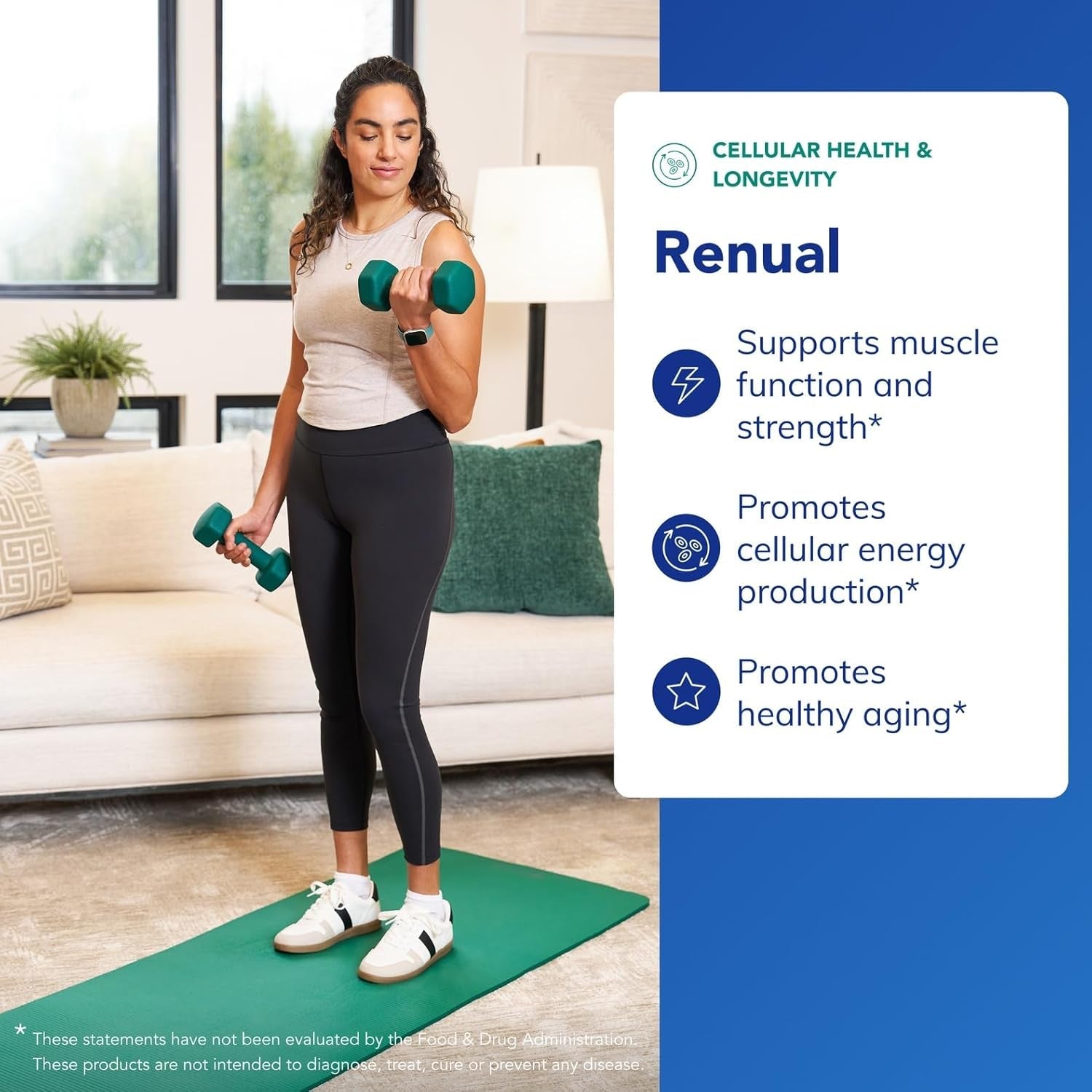 Pure Encapsulations Renual | Urolithin a Supplement | Support for Muscle Function, Cellular Energy Production, Mitochondrial Health, and Healthy Aging* | 60 Caplique Capsules