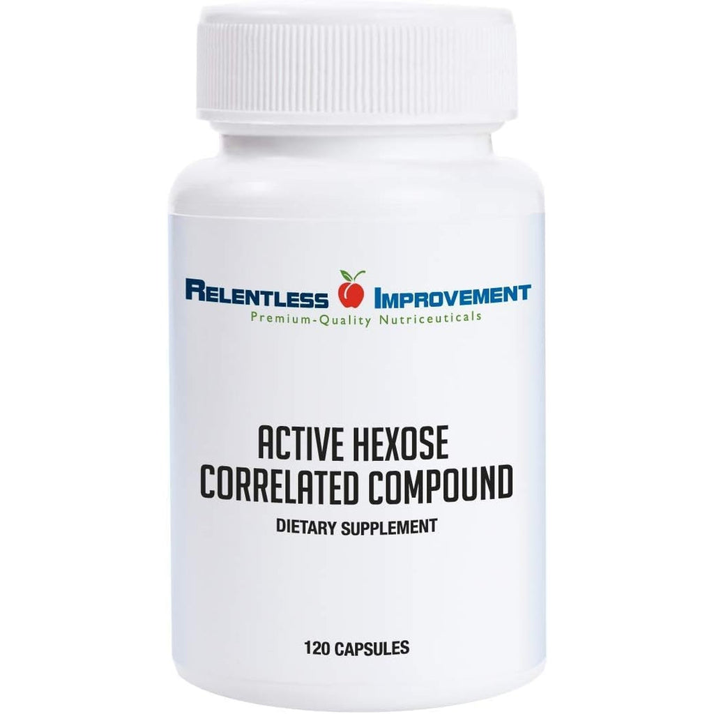 Active Hexose Correlated Compound Natural Immune Support Mushroom Extract Blend 120Ct Support for Viral, NK Cell & Immune Boost, Compare to AHCC