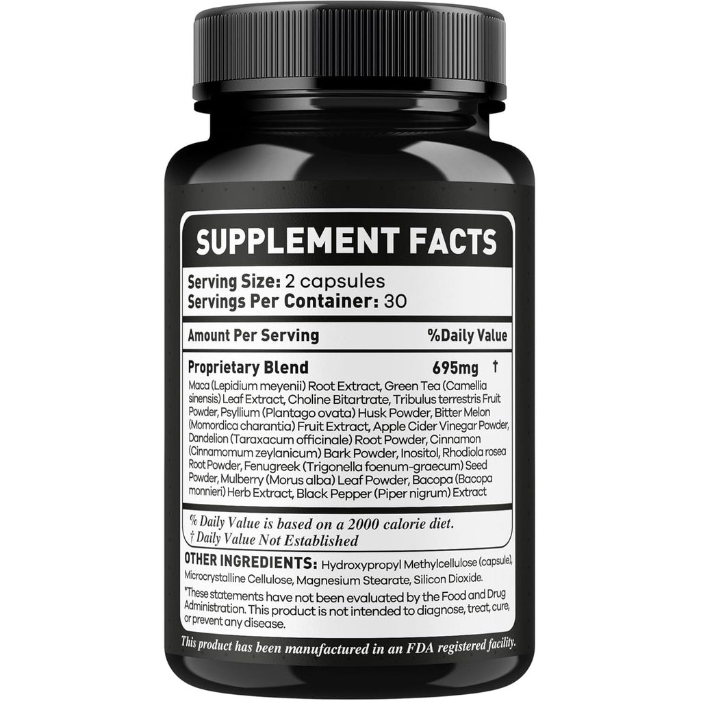 Steel Power - Steel Power Pills All Natural Maximum Strength, Daily Steelpower Capsules Premium Advanced Support Formula for Overall Health & General Wellness, 60 Capsules for 1 Month