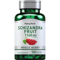 Piping Rock Schizandra Berry Fruit Capsules 1160Mg | 100 Count | Non-Gmo, Gluten Free Supplement