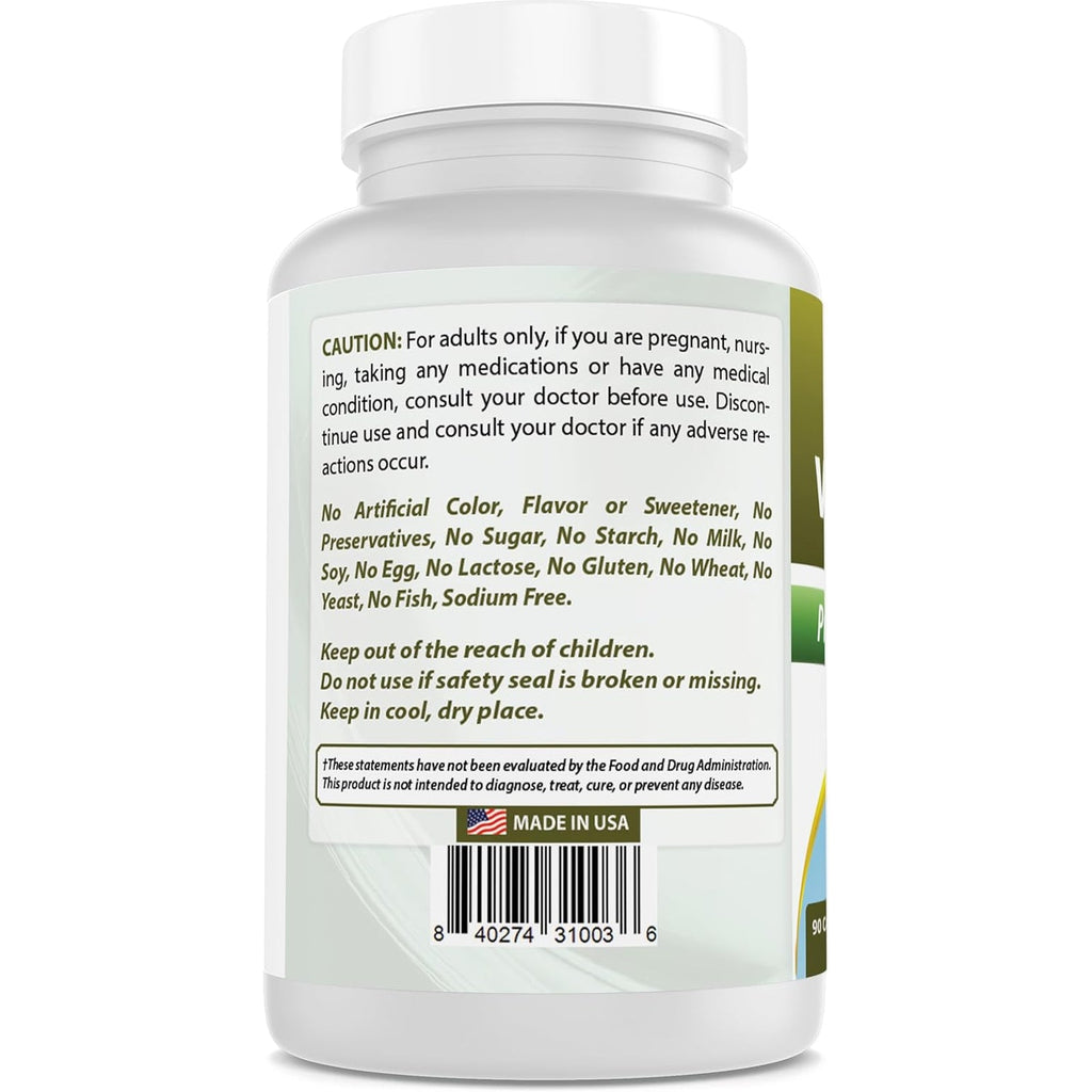 Best Naturals Vinpocetine 30 Mg, 90 Capsules, Cognitive Health - Non-Gmo, Gluten Free