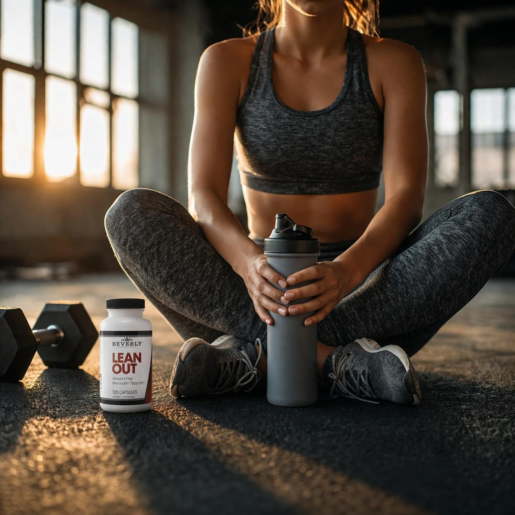 Beverly International Lean Out 120 Caps. Fat Burner with Metabolic Support. Lipotropics. Choline, Carnitine, Chromium. Stimulant-Free Belly Fat Burner. Get Leaner. Use AM & PM, Stackable Diet Pills.