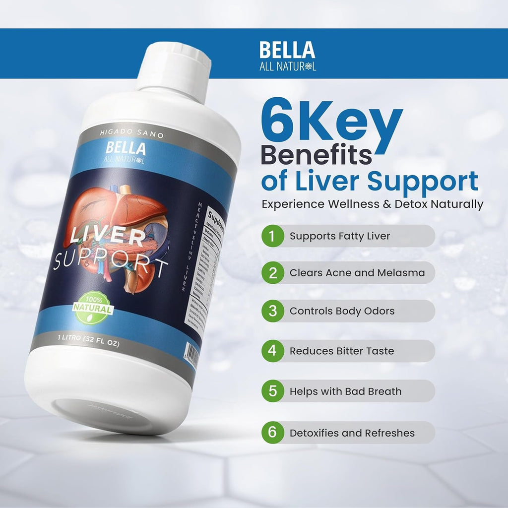 Bella All Natural Liver Support Liquid