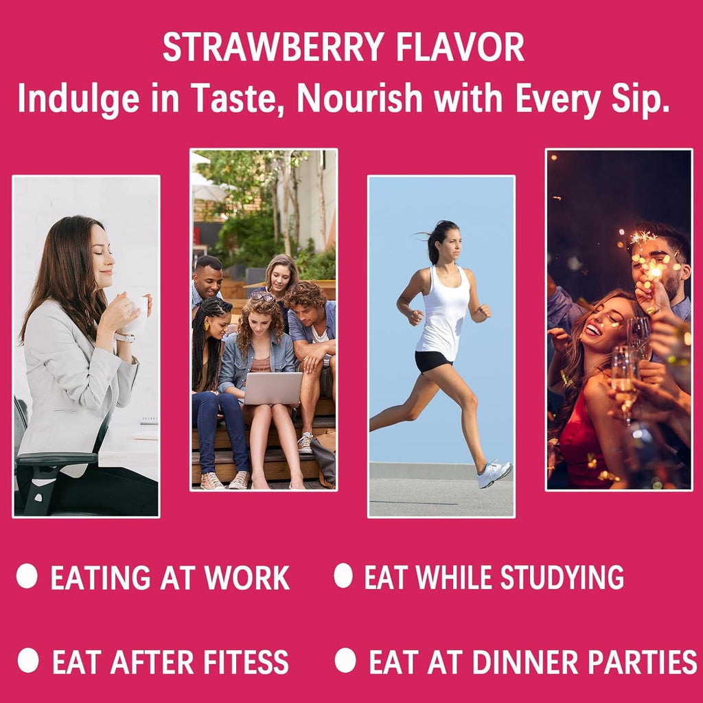 Cutting Drink Mix – Berberine, Chromium, 5-HTP, Yerba Mate & Magnesium | Strawberry Açaí Flavor – 30 Servings