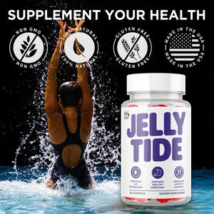 (2 Pack) Jelly Tide Gummies, Official Jellytide Weight Management Gummys with Natural Ingredients, Jellytide Advanced Wellness Gummy with Maximum Strength Active Lifestyle Multivitamins (120 Gummies)
