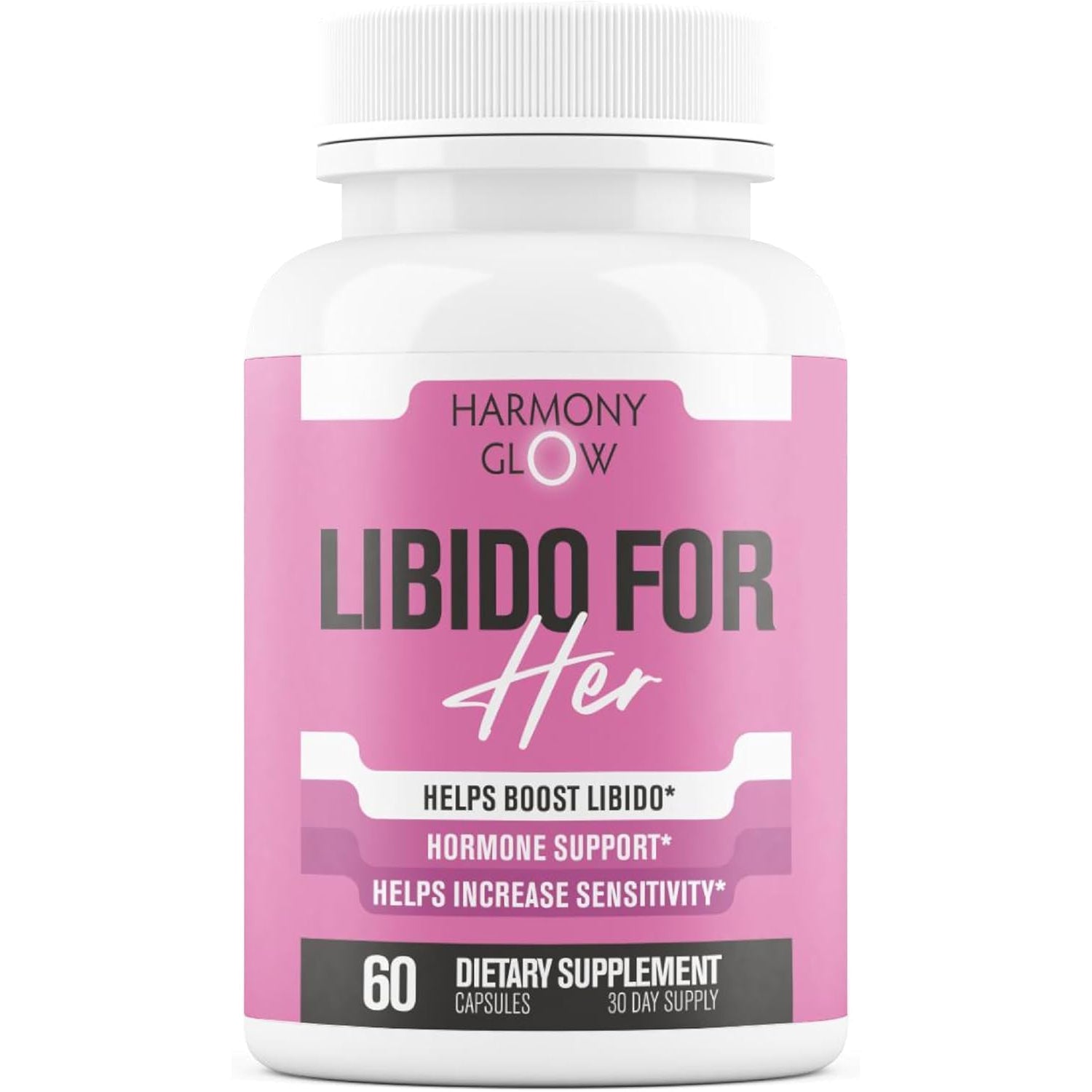 Libido for HER - Libido Booster for Women to Boost Desire, Intimacy, Lust - 3Rd Party Tested Supplement to Support Women'S Health, Energy Assist | 3Rd Party Tested Supplement - 60 Capsules