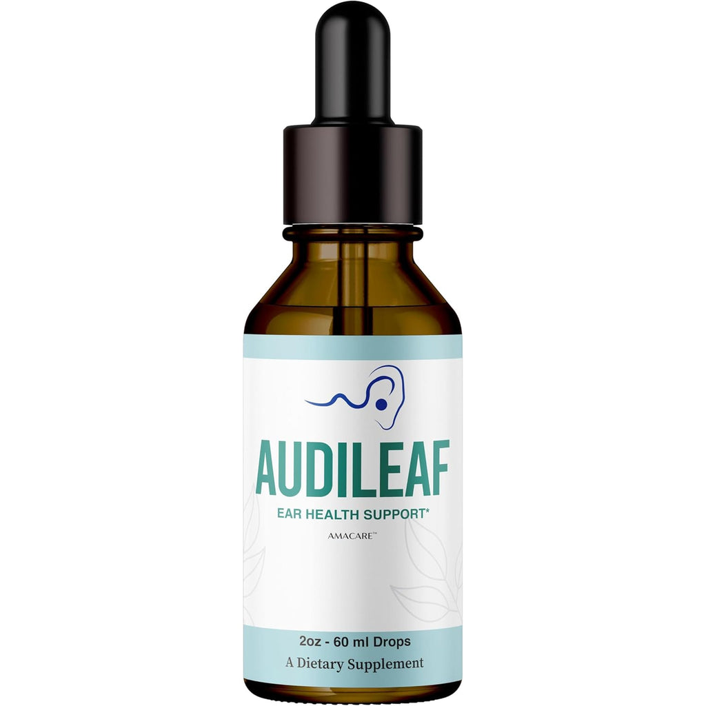 Audileaf Drops – Advanced Audileaf Drops Liquid Premium Formula All Natural Ear Health Support, Audileafdrops Daily Support Maximum Strength General Health & Wellness, 1 Bottle for 1 Month