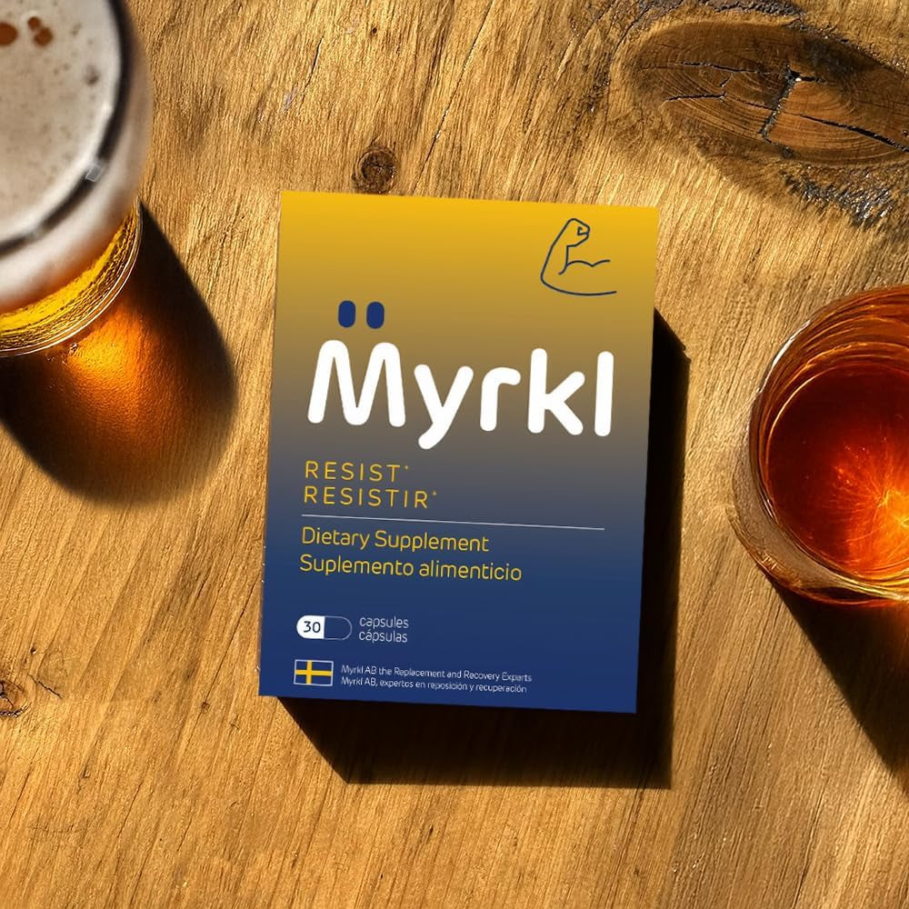 Unique Pre-Drinking Supplement for Liver Health Support, Helps Morning Energy with High-Performing Probiotic, L Cysteine & Vitamin B12, Social Evening