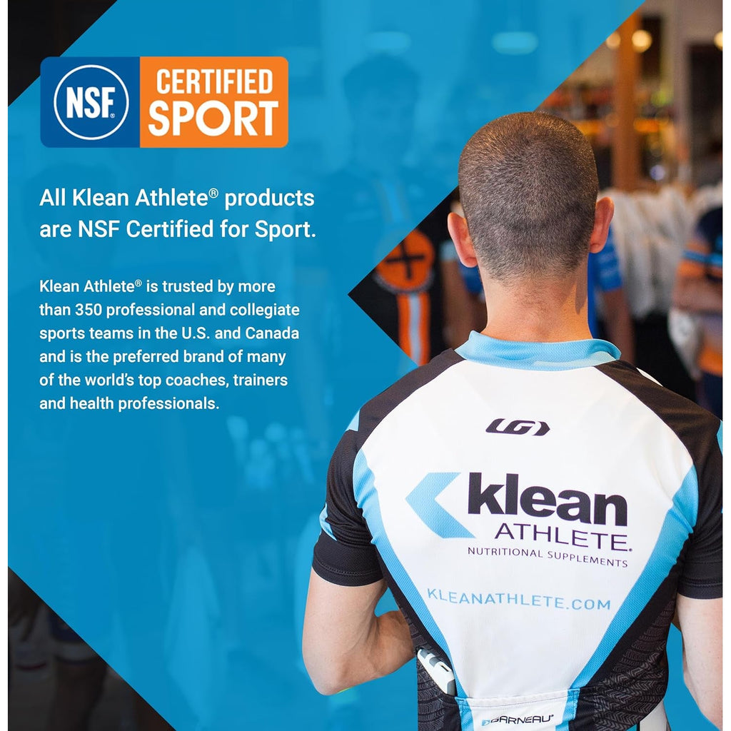 Klean Athlete Klean Ashwagandha - for Occasional Stress - Supports Adaptations to Training* - Adaptogen Blend - Vegan & Non GMO - 60 Capsules