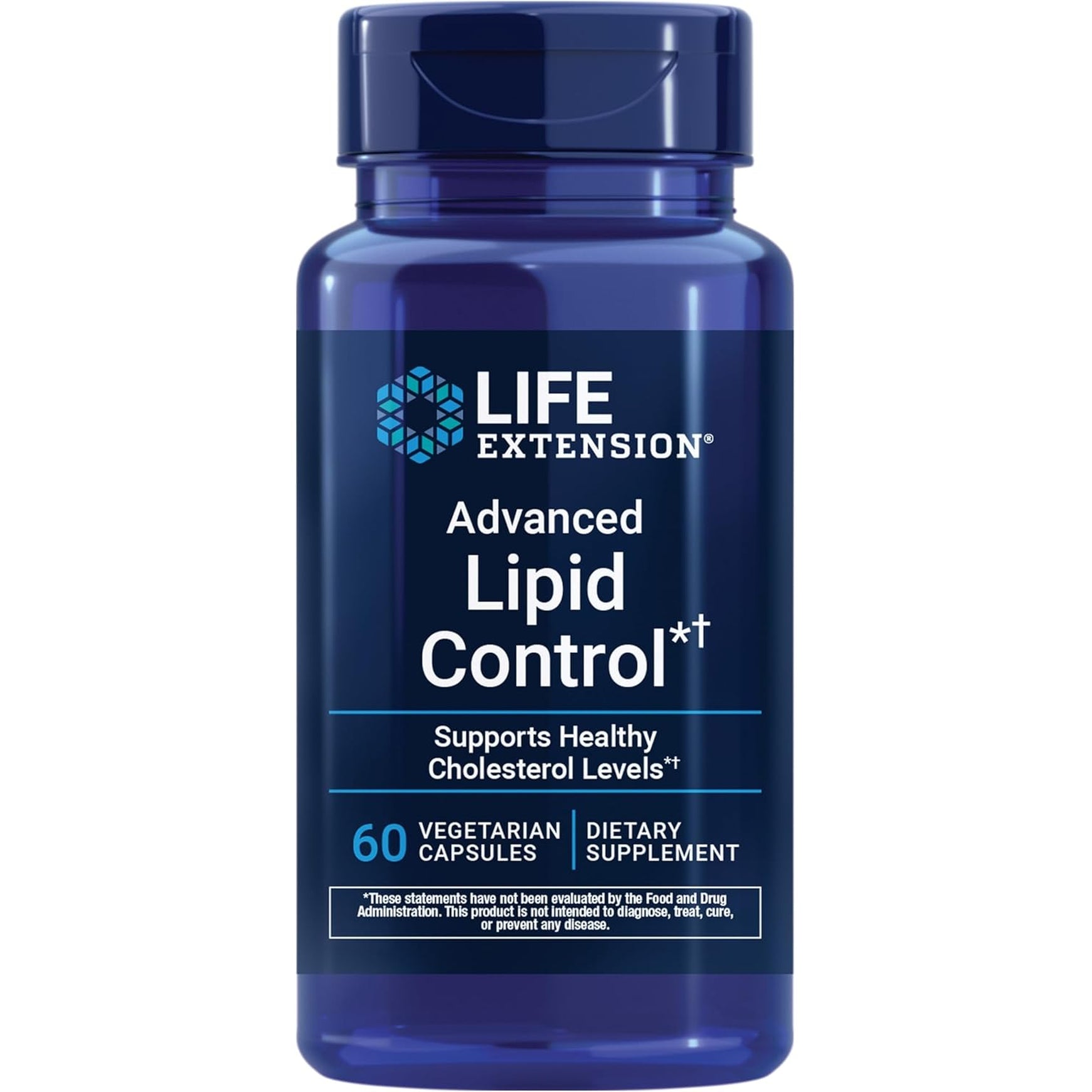 Life Extension Advanced Lipid Control, Amla Extract, Indian Gooseberry, Heart Health, Endothelial Health, Vegetarian, Gluten-Free, 60 Capsules