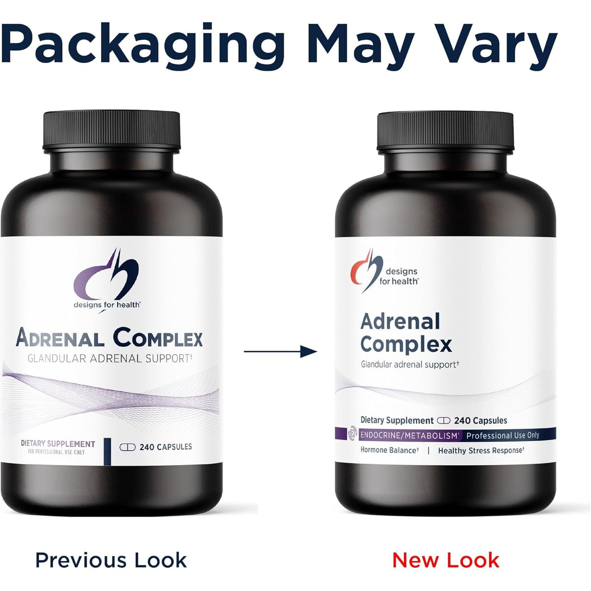 Designs for Health Adrenal Complex (240 Capsules)