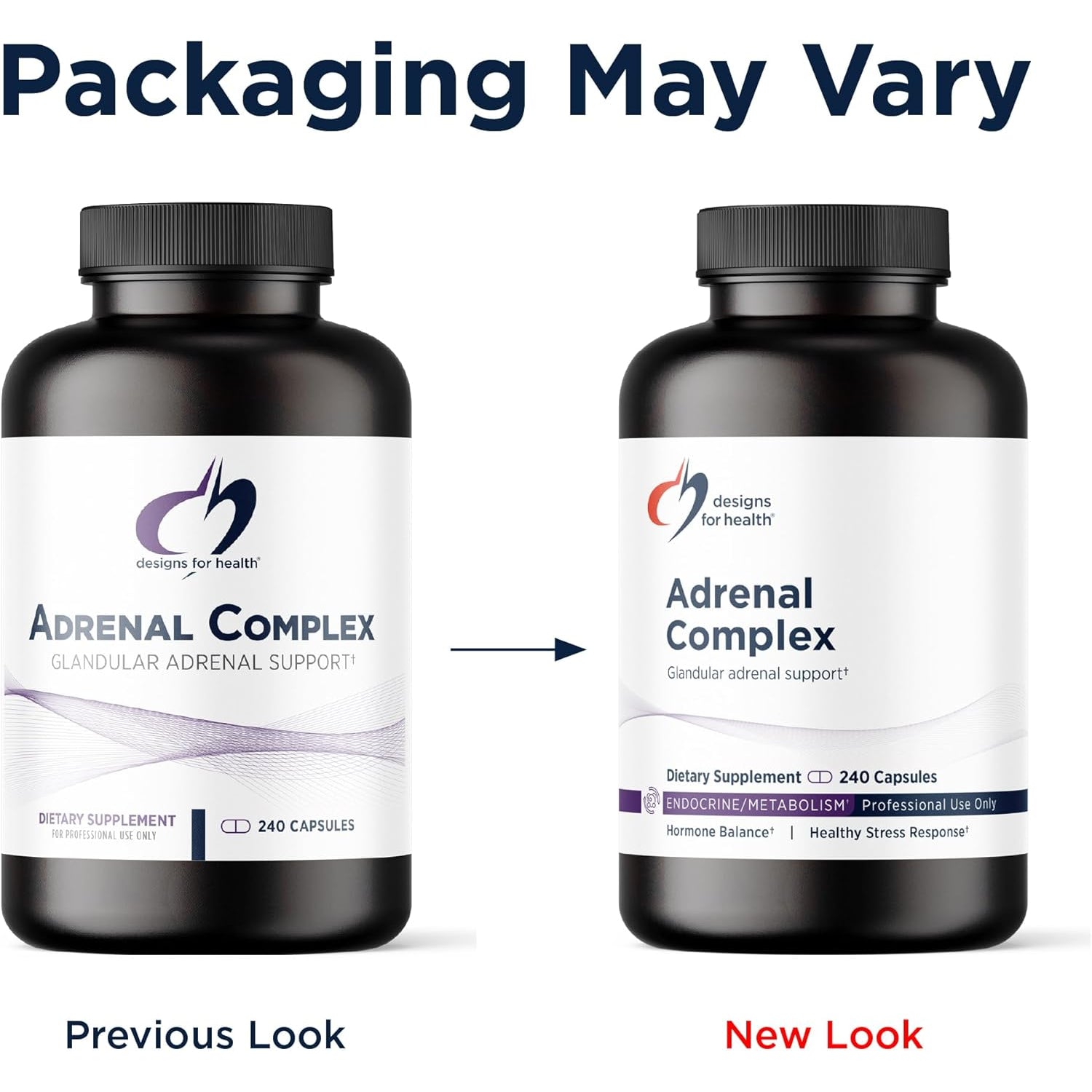 Designs for Health Adrenal Complex (240 Capsules)