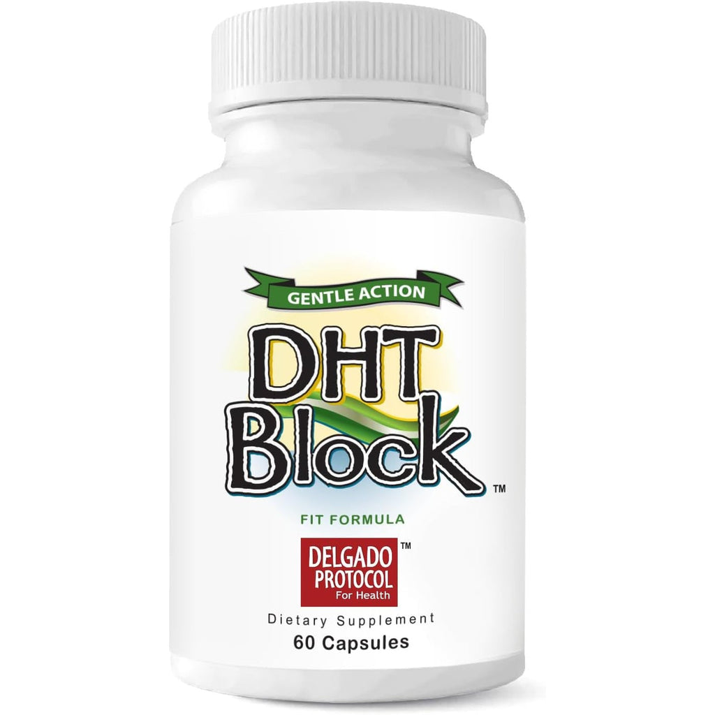 DHT Block - DHT Blocker Supplement for Skin, Acne, Hair, and Hormonal Balance. Dim, Astragalus Root, Turmeric, Natural Ingredients. for Men and Women - 60 Vegan Capsules