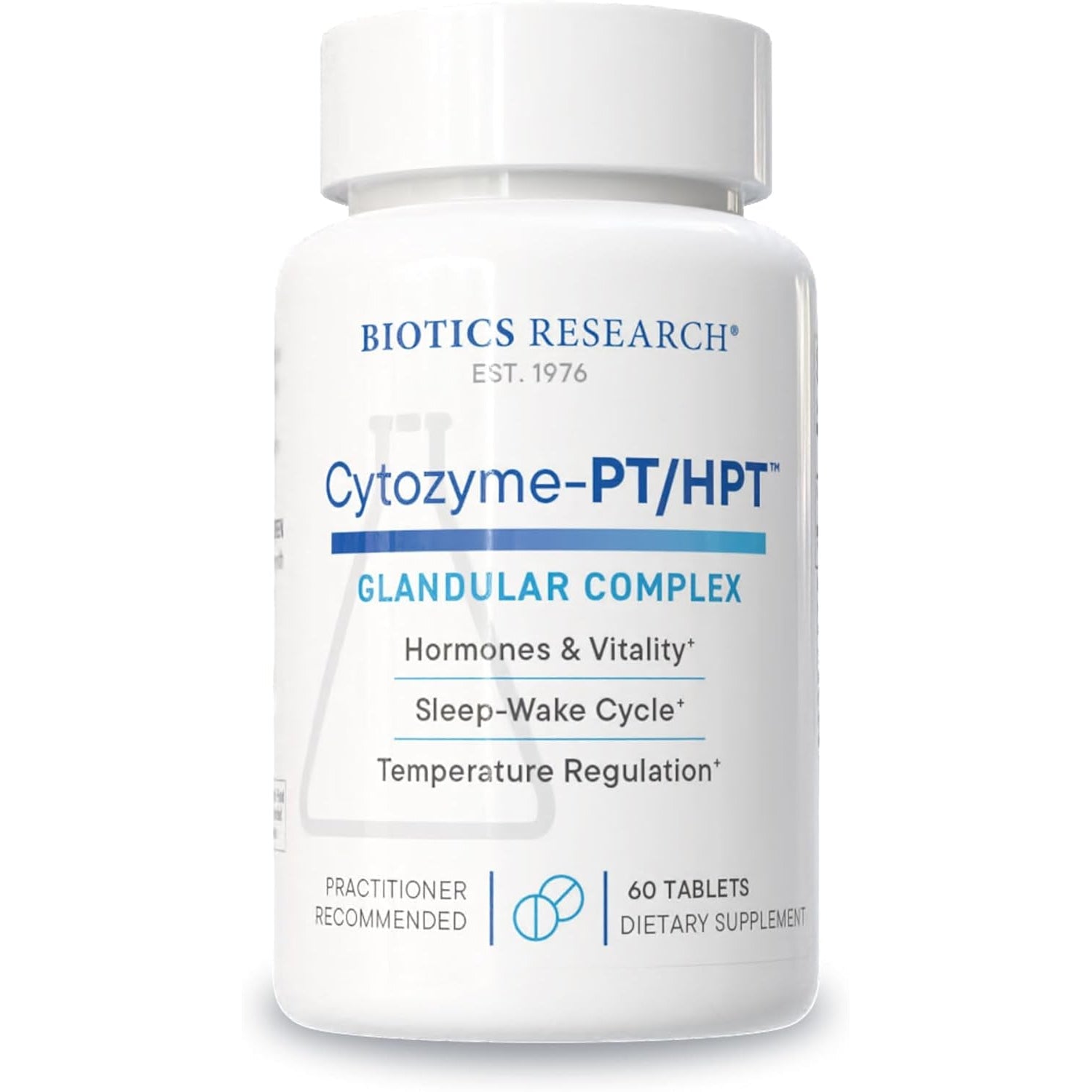 Biotics Research Cytozyme PT HPT Lamb Pituitary/Hypothalamus Complex, Supports Function of the Pituitary Gland and Hypothalamus, Adrenal Health, Brain Boost 60 Tablets