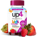 Up4 Kids Probiotic Gummies, Digestive and Immune Support with Prebiotics and Vitamin C, Gelatin Free, Gluten Free and Non-Gmo, for Ages 3+, 30 Count
