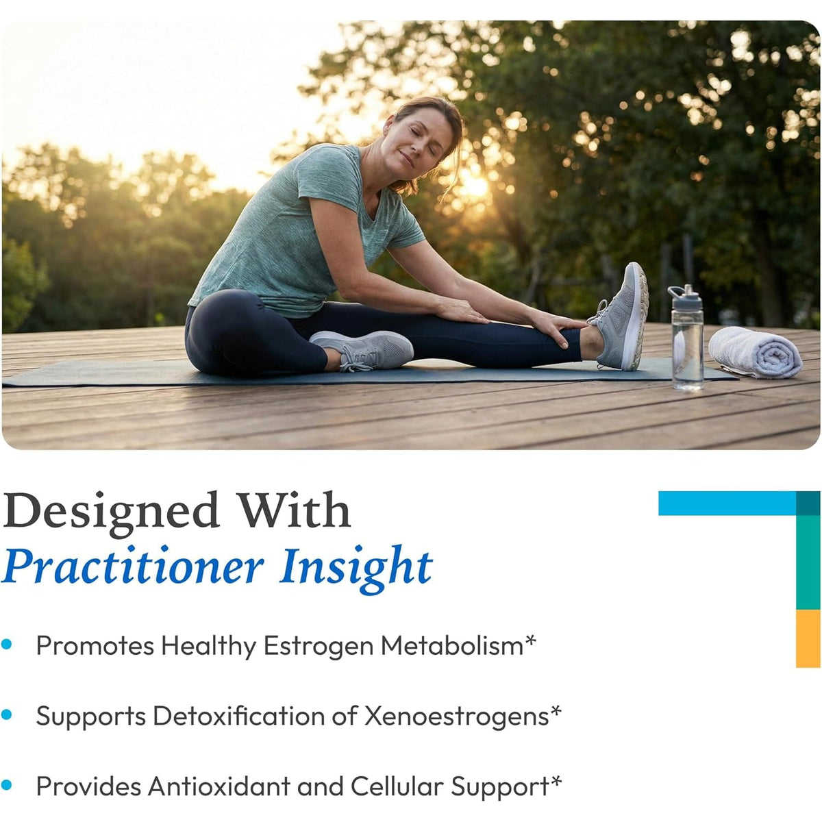 XYMOGEN Dimension 3 - DIM Supplement for Hormonal Balance & Estrogen Metabolism Support* - with Curcumin & Bioperine - Gluten-Free - 120 Capsules