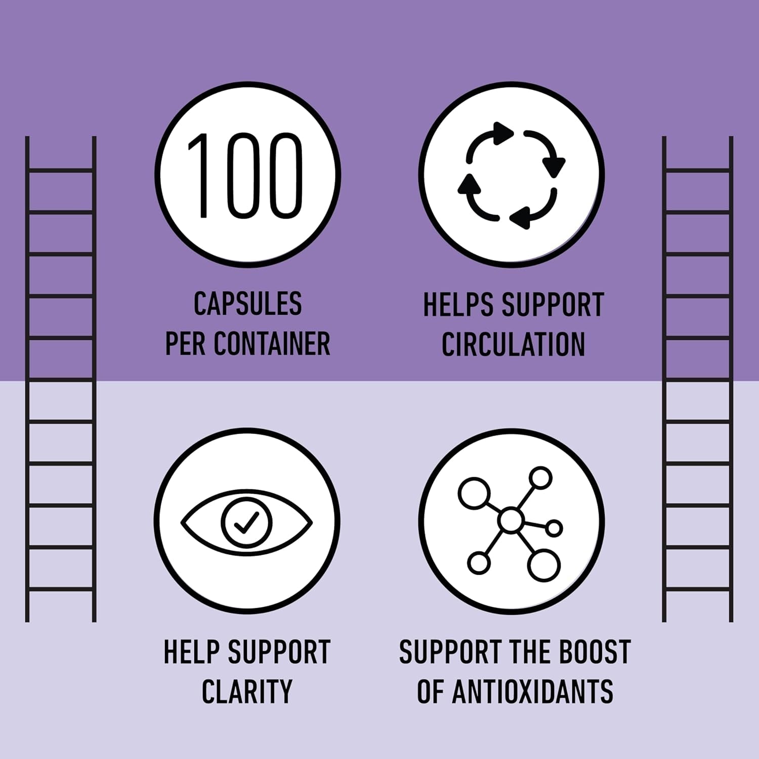 Organic Grape Seed Capsules – 520Mg, 100 Count – Polyphenols & OPC Antioxidants