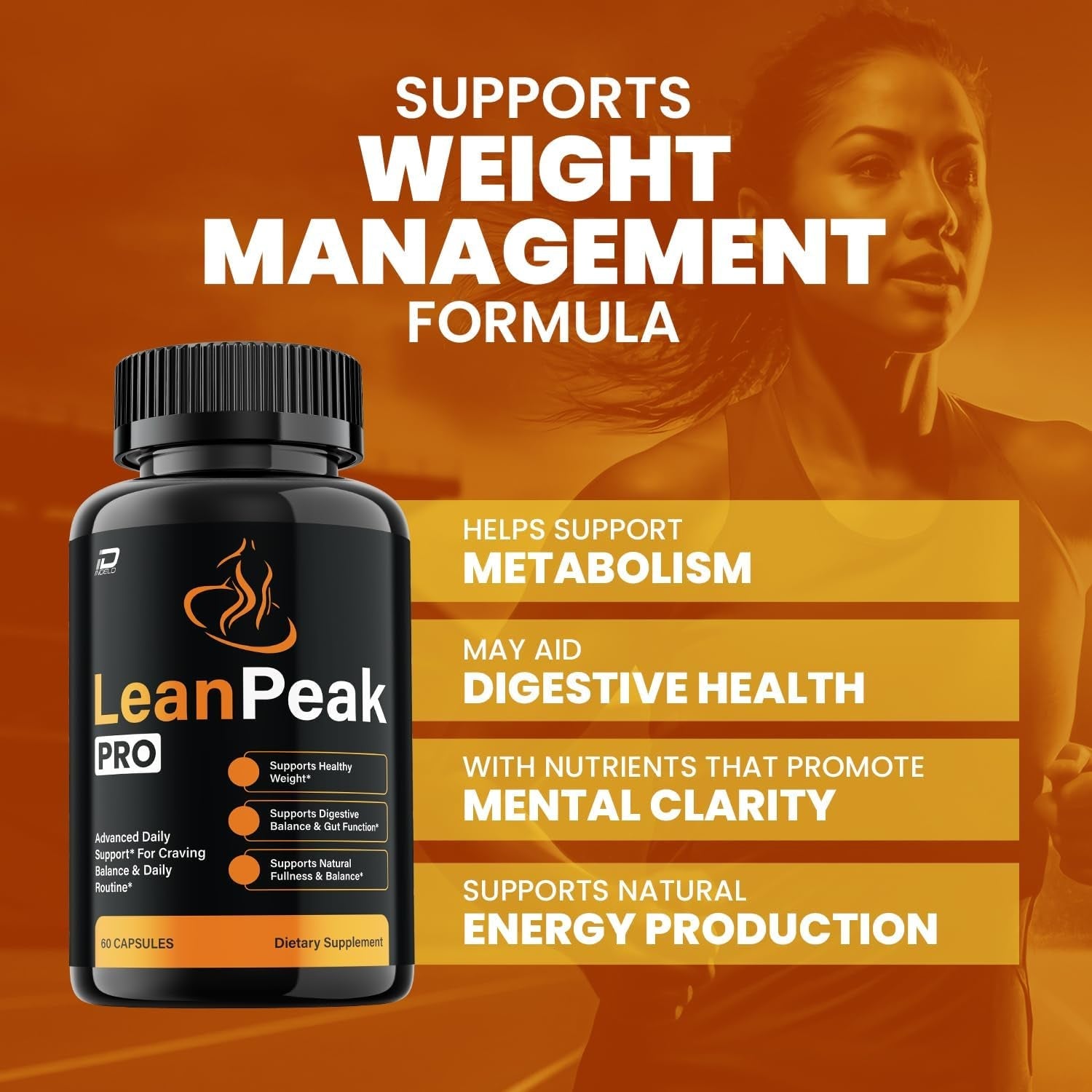 Lean Peak Advanced Formula, Lean Peak Pills Reviews (60 Capsules)