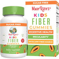 MARYRUTH'S Fiber Gummies for Kids | 2 Month Supply | Sugar Free | Kids Fiber Gummies Ages 4+ | Soluble Fiber Supplement | Gut Health & Digestion Support | 3G Fiber per Gummy | Vegan | 60 Count