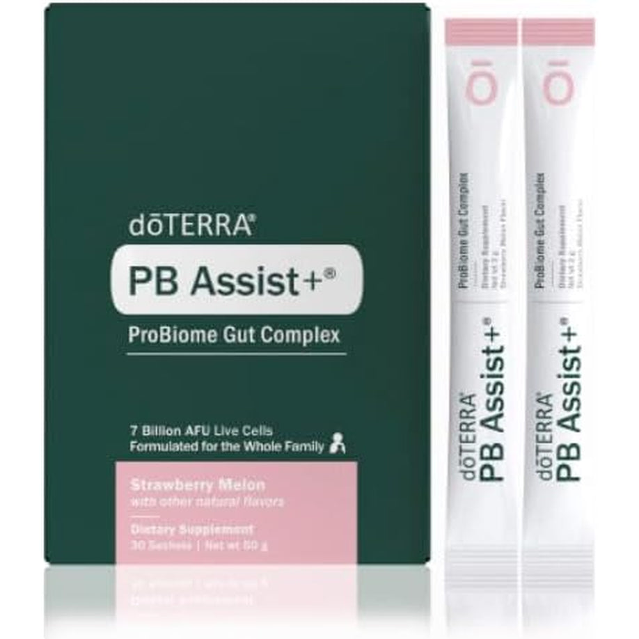 Doterra PB Assist+ Probiome Gut Complex Strawberry Melon 30 Sachets