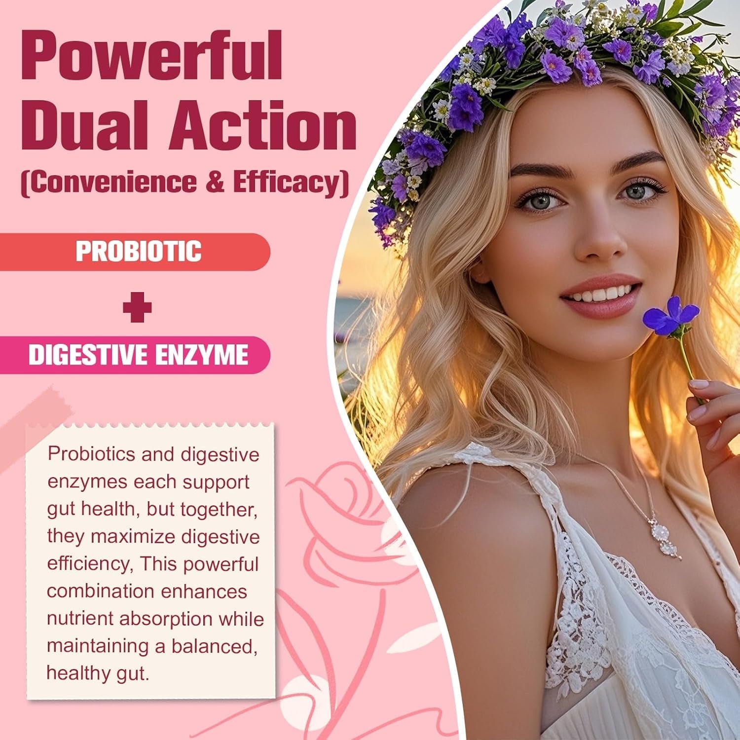 Totaria Probiotics for Women, 120 Billion Women Probiotic, with Akkermansia, Digestive Enzymes & Prebiotics, Cranberry, D-Mannose, for Gut, Vaginal, Urinary, Immune, PH Balance, 120 Vegan Capules