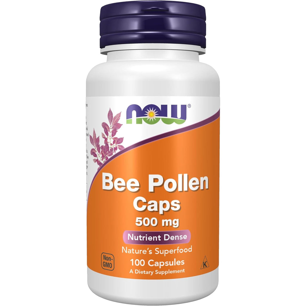 Now Foods Crd Bee Pollen, 100 Count