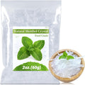 MAQIHAN 2Oz Menthol Crystal Bulk - Menthol Crystals Organic Mentol Cristal for Shower Steamer Aromatherapy Vapo Tablet Making Colds Restore Congestion Relief Peppermint Essential Oil Making