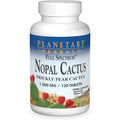 Planetary Herbals Full Spectrum Nopal Cactus, Prickly Pear Cactus, 1000 Mg, with Prickley Pear Leaf - 120 Tablets