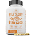 Ancestral Supplements Wild Caught Fish Eggs, 2400Mg, Omega-3 Supplement Supports Brain, Heart, Fertility and Inflammatory Health, Whole Food Source of Vitamin D, K2, and A, Non-Gmo, 180 Capsules
