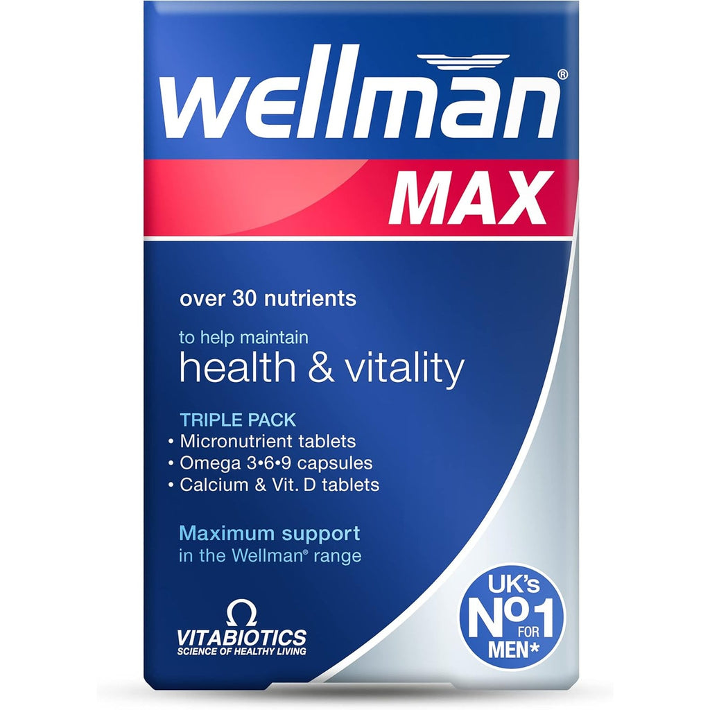 Wellman Max Capsules - Pack of 84