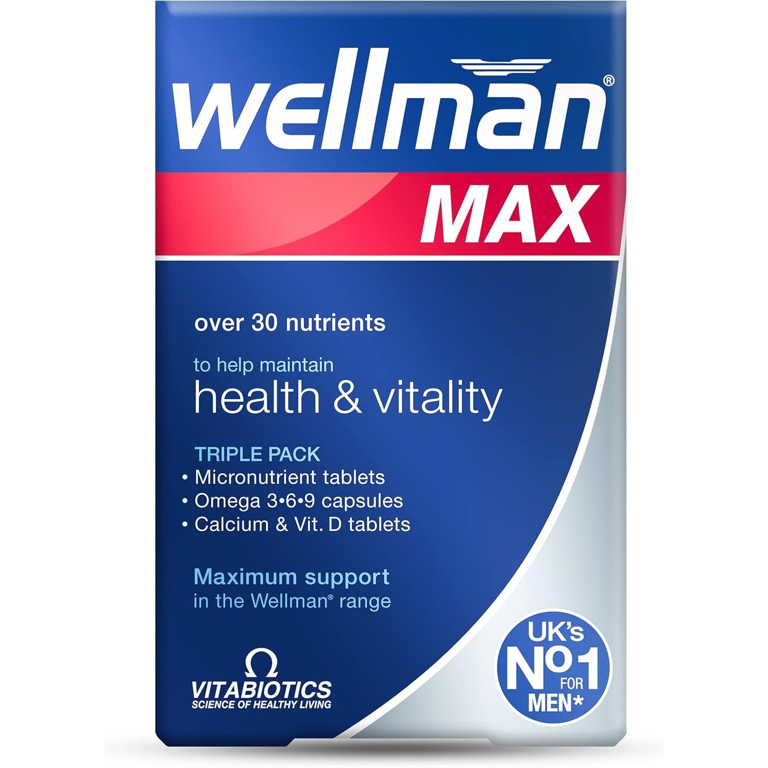 Wellman Max Capsules - Pack of 84