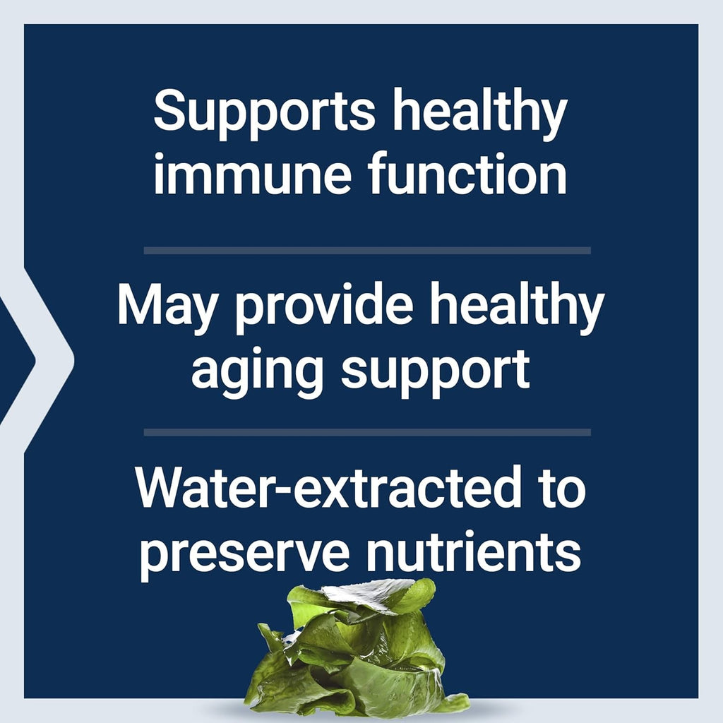 Life Extension Optimized Fucoidan with Maritech® 926, Promotes Healthy Immune Function, Gluten-Free, Non-Gmo, Vegetarian, 60 Capsules