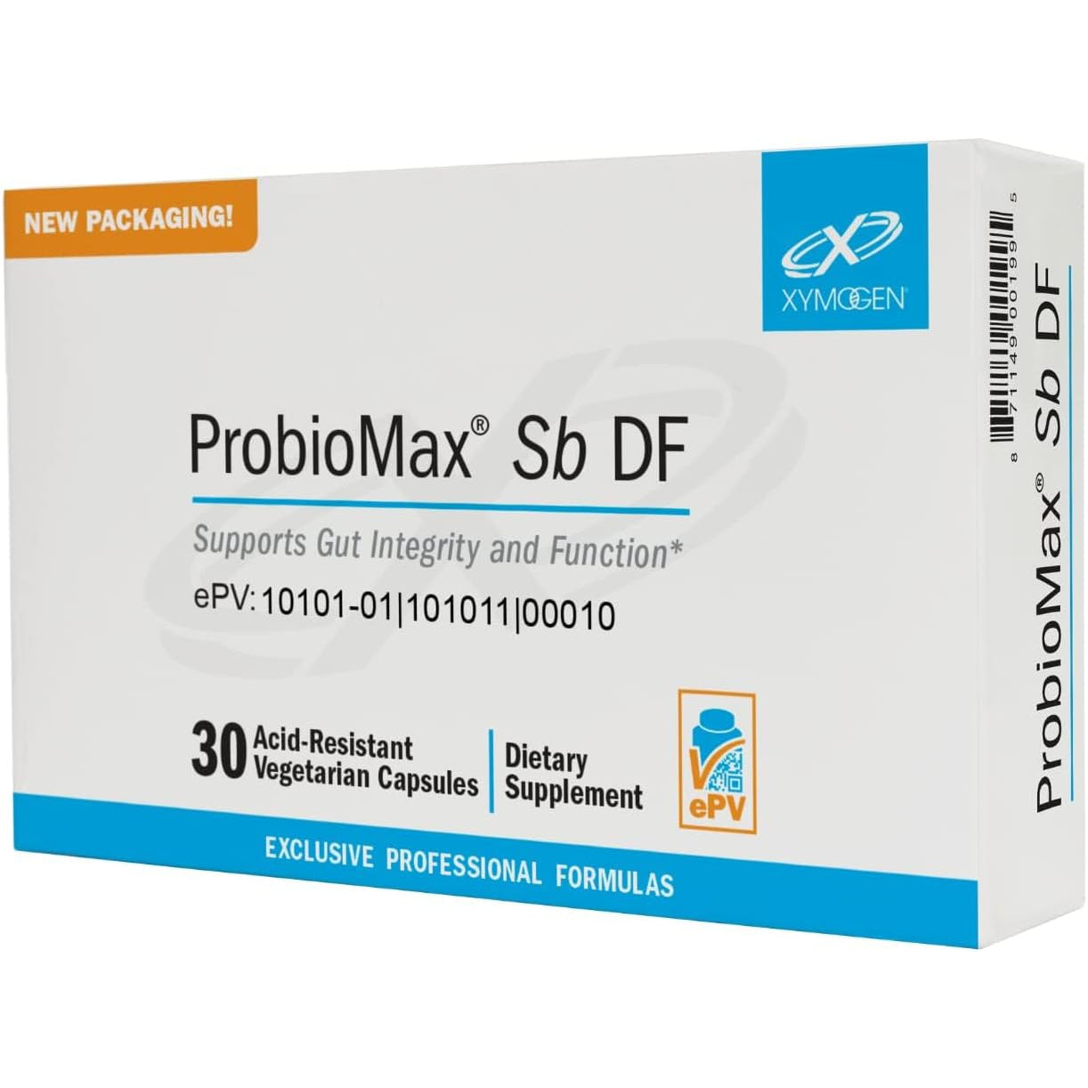 XYMOGEN Probiomax Sb 35B - 35 Billion CFU Probiotic Supplement for Digestive Health Support* - Saccharomyces Boulardii - Vegetarian, Non-Gmo & Gluten-Free - 30 Capsules