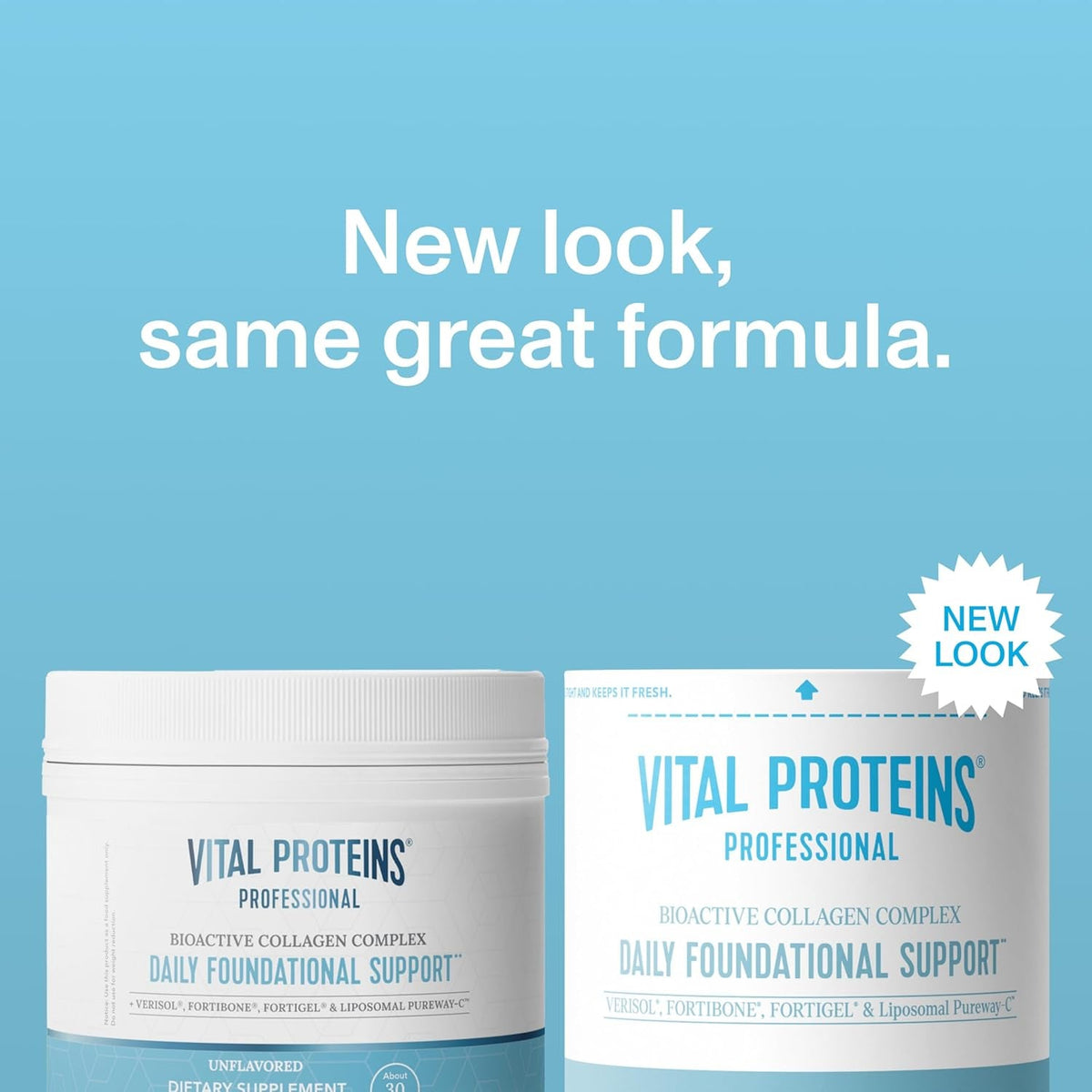 Vital Proteins® Professional Daily Foundational Support, 12G Bioactive Collagen Peptides, Reduces Fine Lines & Wrinkles, Supports Joint Mobility**