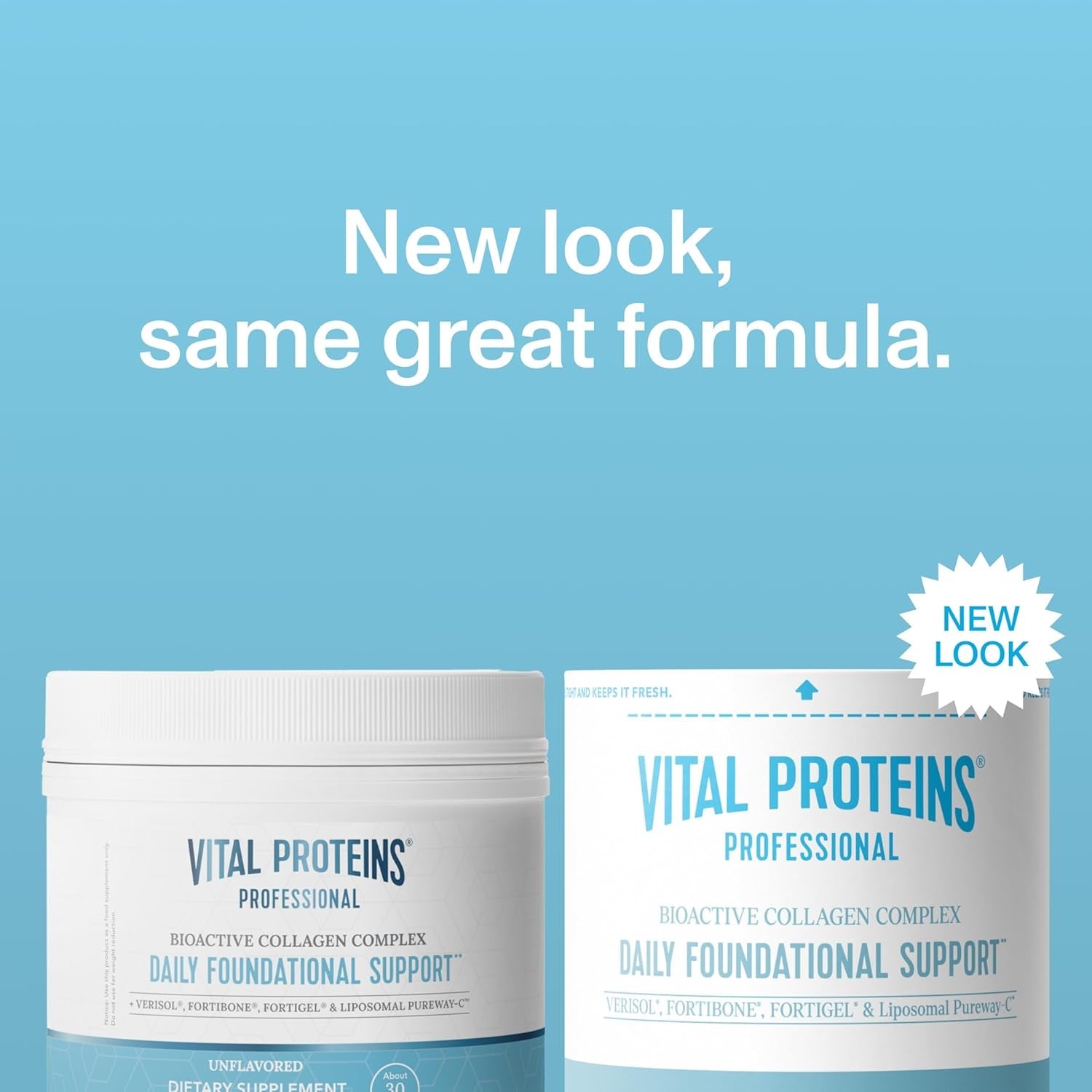 Vital Proteins® Professional Daily Foundational Support, 12G Bioactive Collagen Peptides, Reduces Fine Lines & Wrinkles, Supports Joint Mobility**