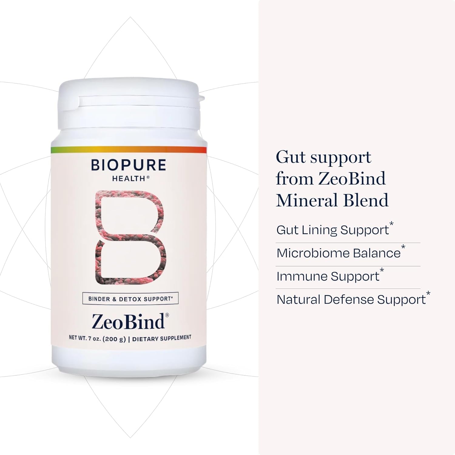 Biopure Zeobind Powder (200 Grams)