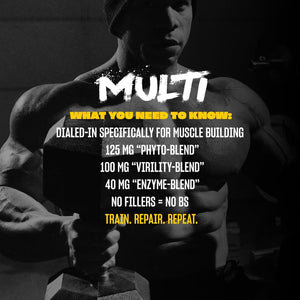 Mutant Multi - High Potency Vitamins with 75+ Ingredients Specifically Formulated for Heavy Lifting, 60 Tablets