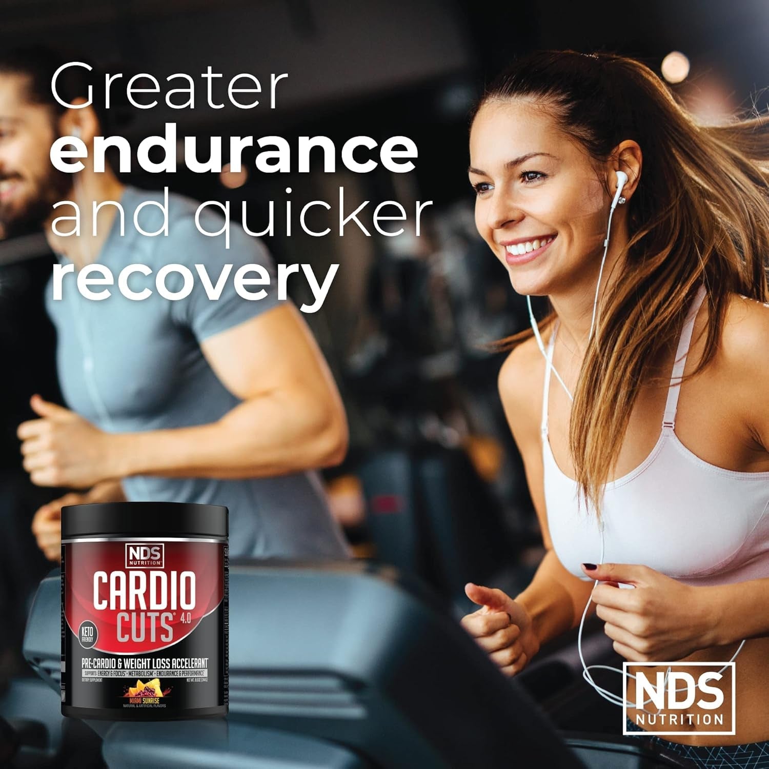 NDS Nutrition Cardio Cuts 4.0 - Miami Sunrise - 8.6 Oz.