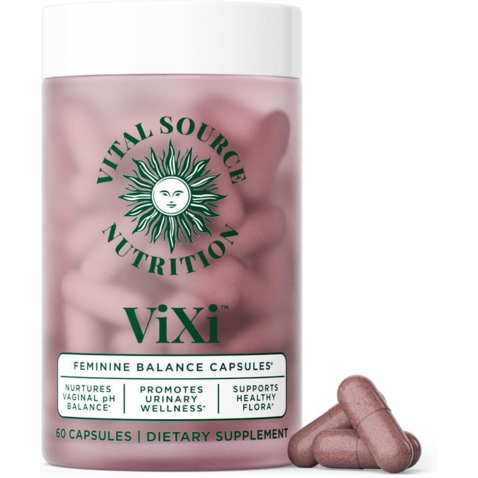 Vital Source Nutrition - Feminine Balance Capsules - Vaginal Wellness & Ph Support - with Lactospore, Cranberry + Pineapple Fruit Powder -Supports Urinary Wellness & Healthy Flora -30 Servings