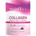Neocell Collagen Beauty Soft Chews with Vitamin C and Hyaluronic Acid, for Hair, Skin and Nail Health, Fruit Punch, Soft Chews, 60 Count, 1 Bag