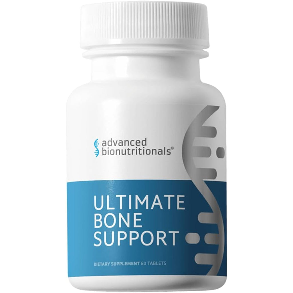 Advanced Bionutritionals – Ultimate Bone Support Supplement, Strontium, Silica, Vitamin K2 and D3, Support Bone Health, Bone Strength, Non GMO, Gluten Free, Dairy Free, Soy Free, Vegan (60 Tablets)