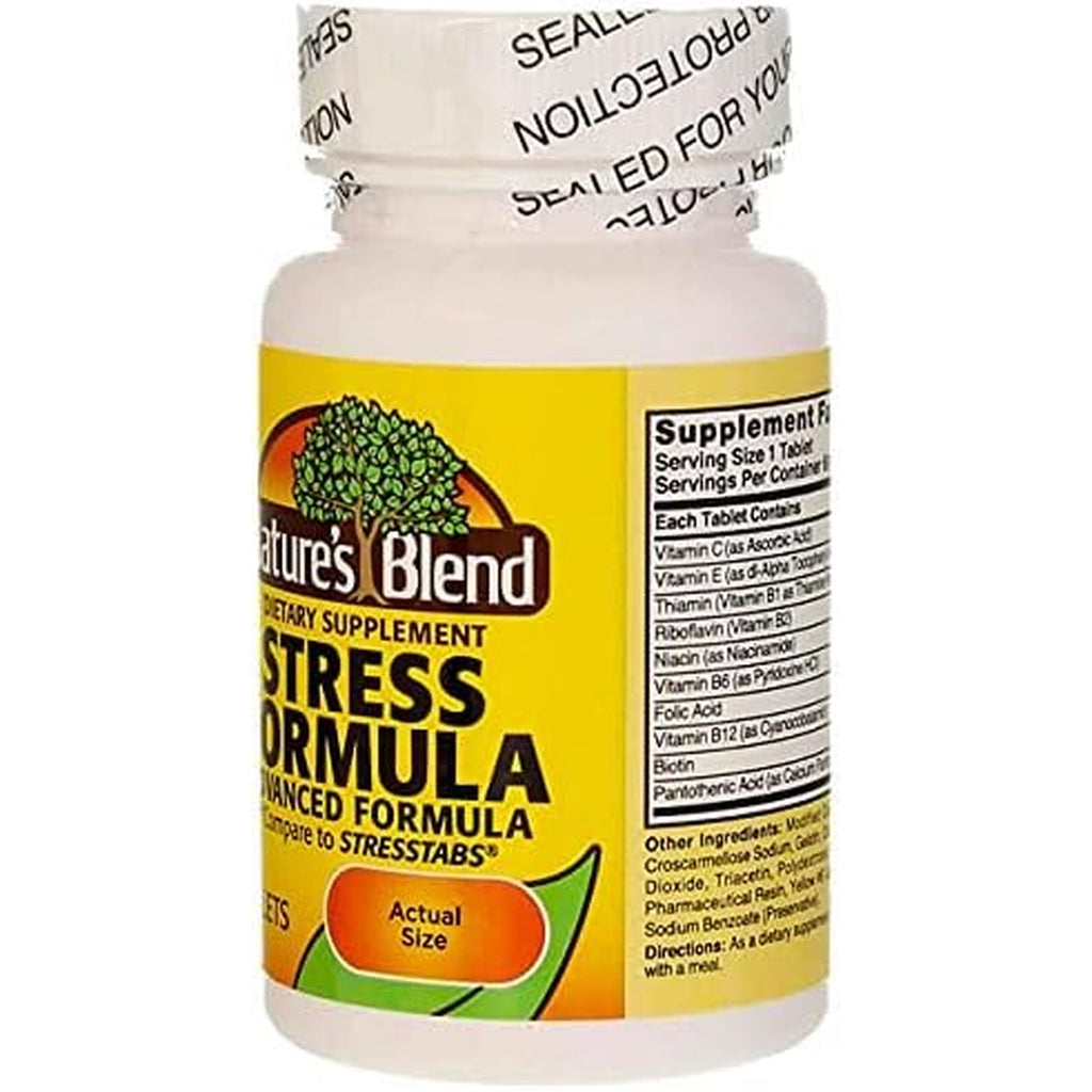 Nature'S Blend Stress Formula Vitamins 60 Tabs, 079854201000