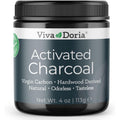 Viva Doria Activated Charcoal Powder, Hardwood Derived, Food Grade, 4 Oz