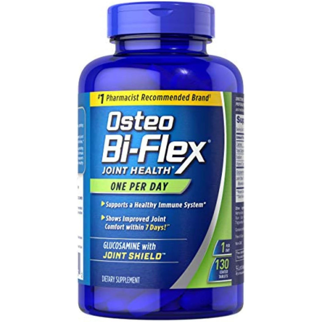 Osteo Bi-Flex One per Day Vitamin D Supplement, Improve Joint Function, Support Bone and Immune Health, 130 Coated Tablets