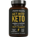 Vitamin Bounty Premium Raspberry Ketones Supplement - Keto Pills for Weight Loss - Promotes Ketosis & Metabolism Support - Keto Diet Aid - Energy Boost for Women & Men - 60 Capsules