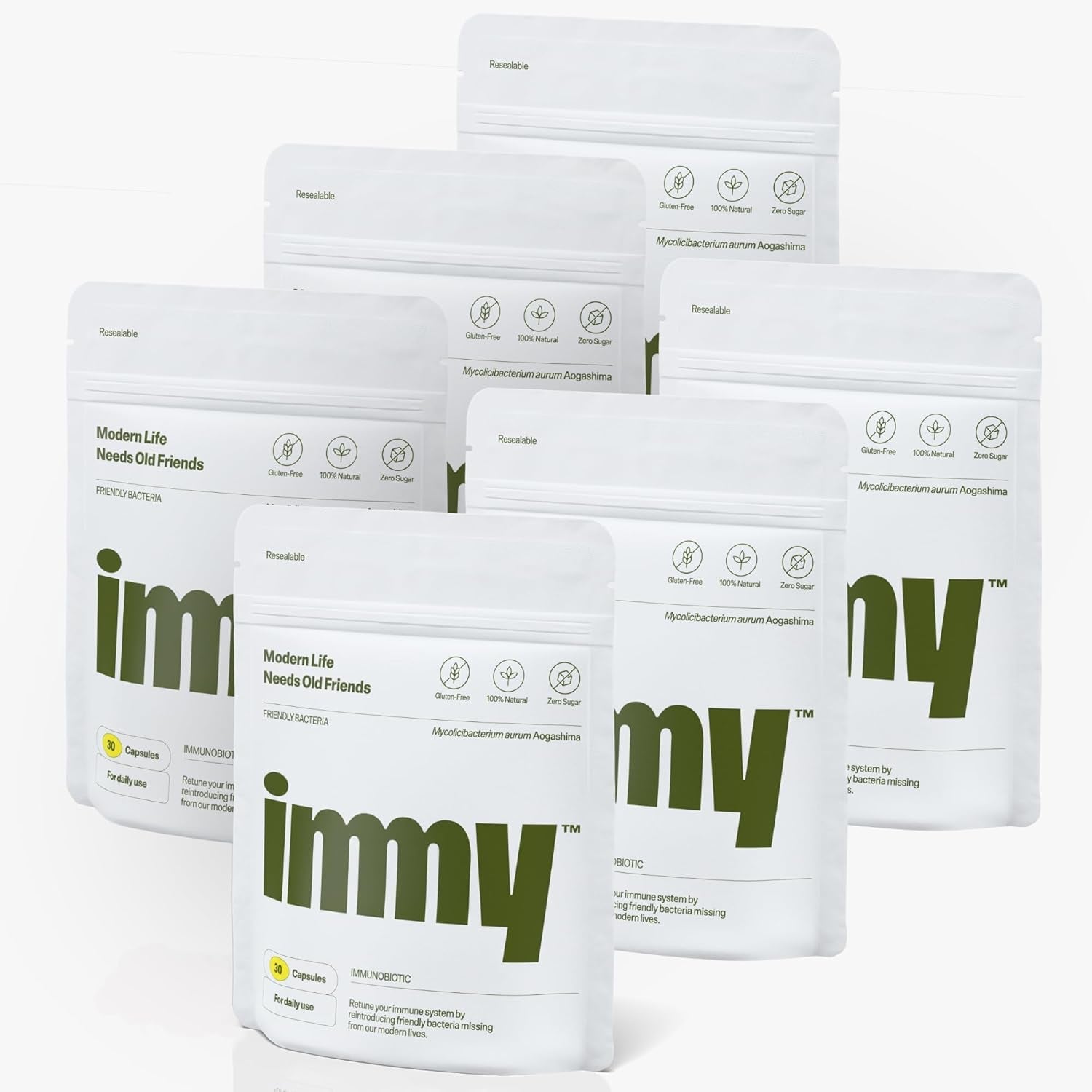 IMMY Immune Supplement for Mood Support and Gut Health, 180 Ct. - Supports Joint Relief, Focus & Mood Support, Natural Calming Aid