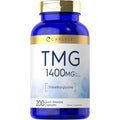 Carlyle TMG Supplement | 1400Mg | 200 Trimethylglycine Quick Release Capsules | Non-Gmo & Gluten Free