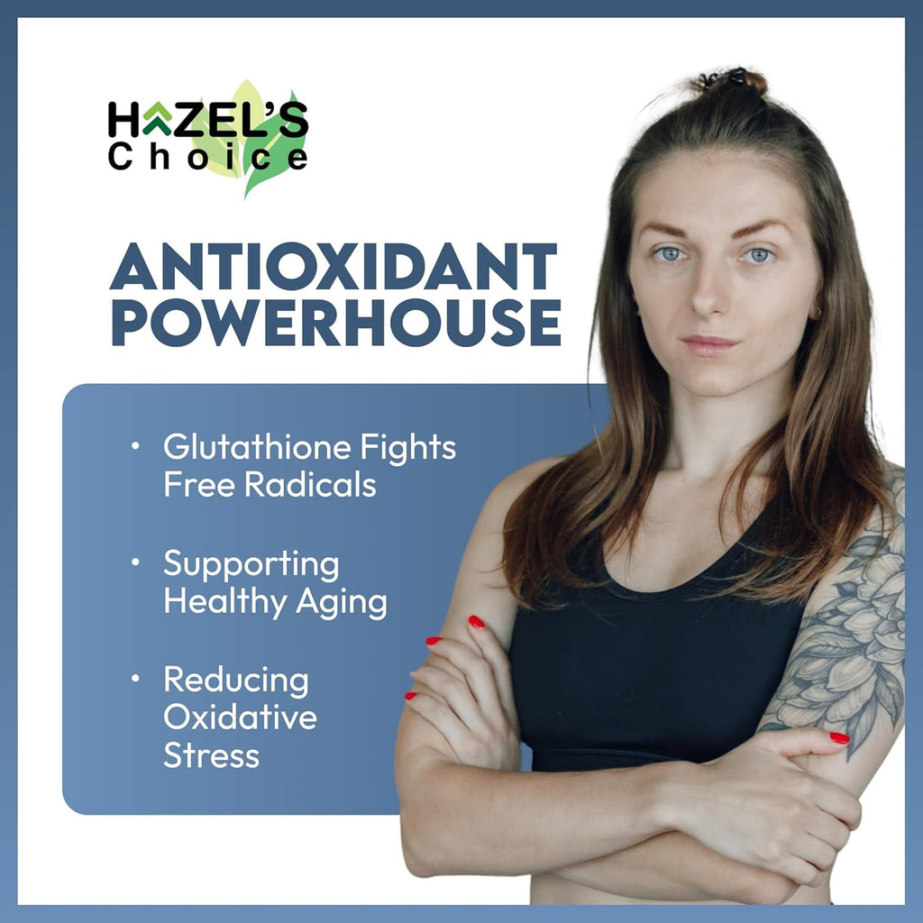 HAZEL'S Choice Liposomal Glutathione 500Mg | 90 Soft Gels | Non-Gmo, Lactose-Free | Soft Gel Format